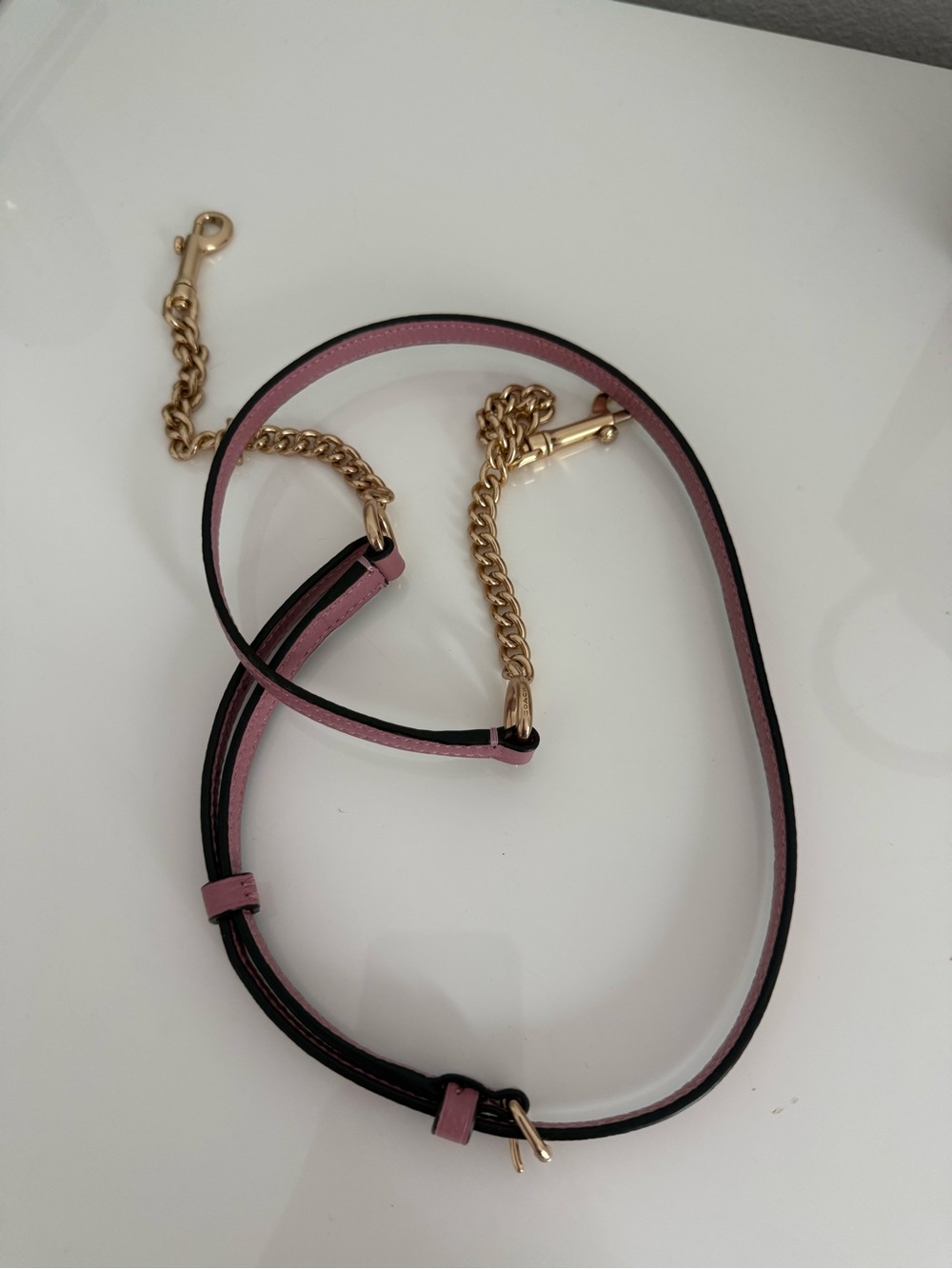Coach Pink and Red Colorblock Mini Purse - Picture 8 of 11